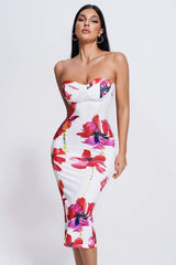 Danni Printed Midi Dress