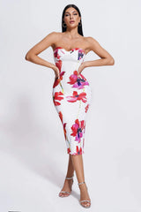 Danni Printed Midi Dress