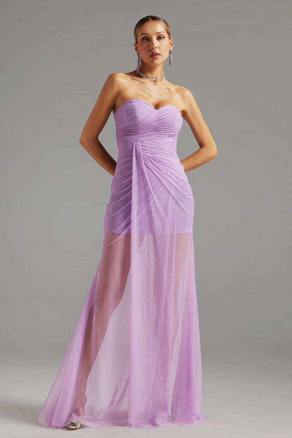 Domio Strapless Maxi Dress