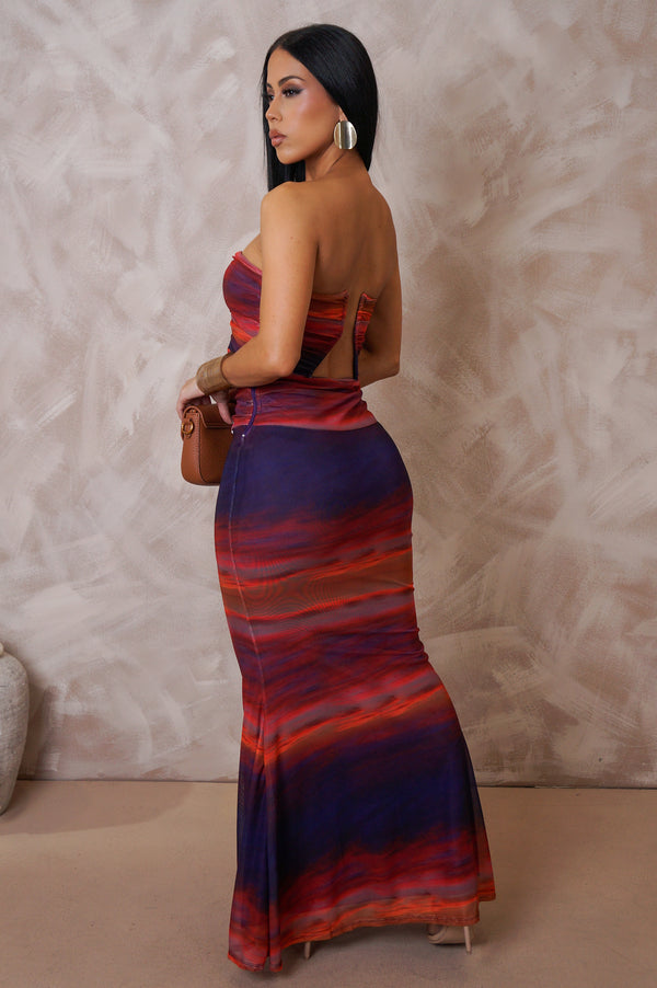 Gradient Maxi Dress