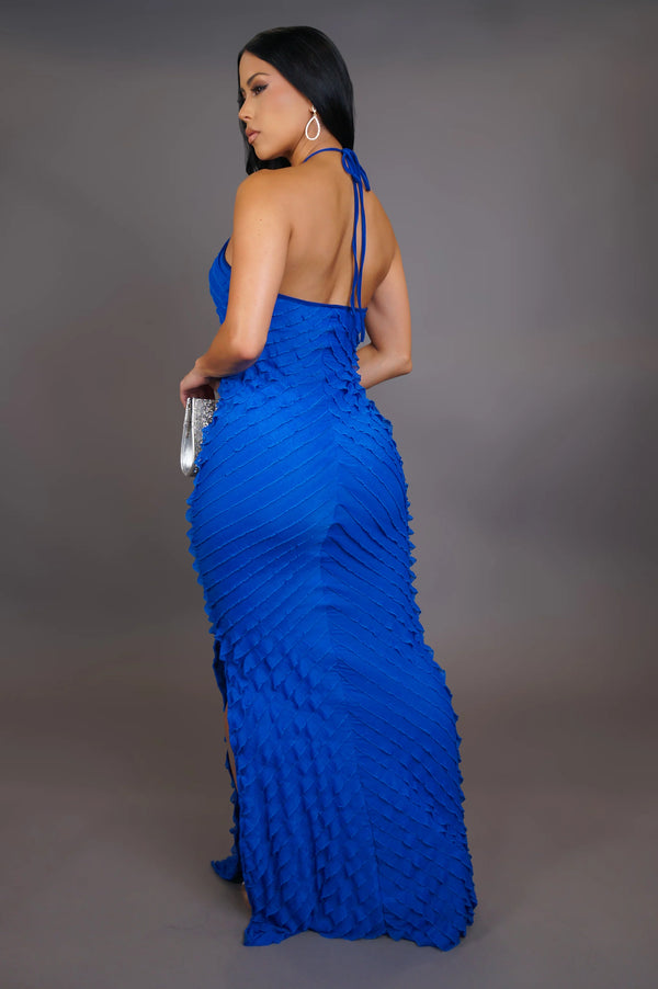 Heartbreaker Maxi Dress - Blue