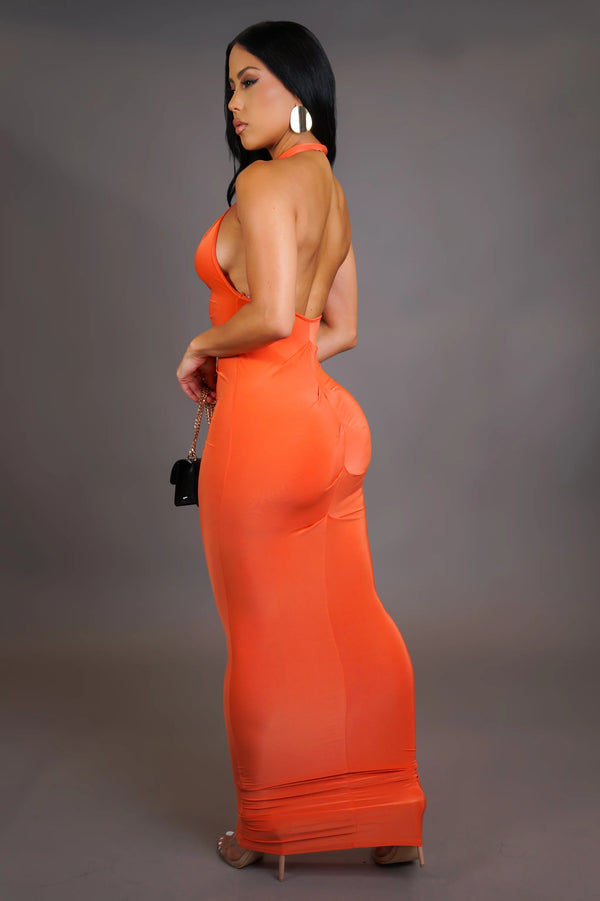 Oh So Wild Maxi - Orange