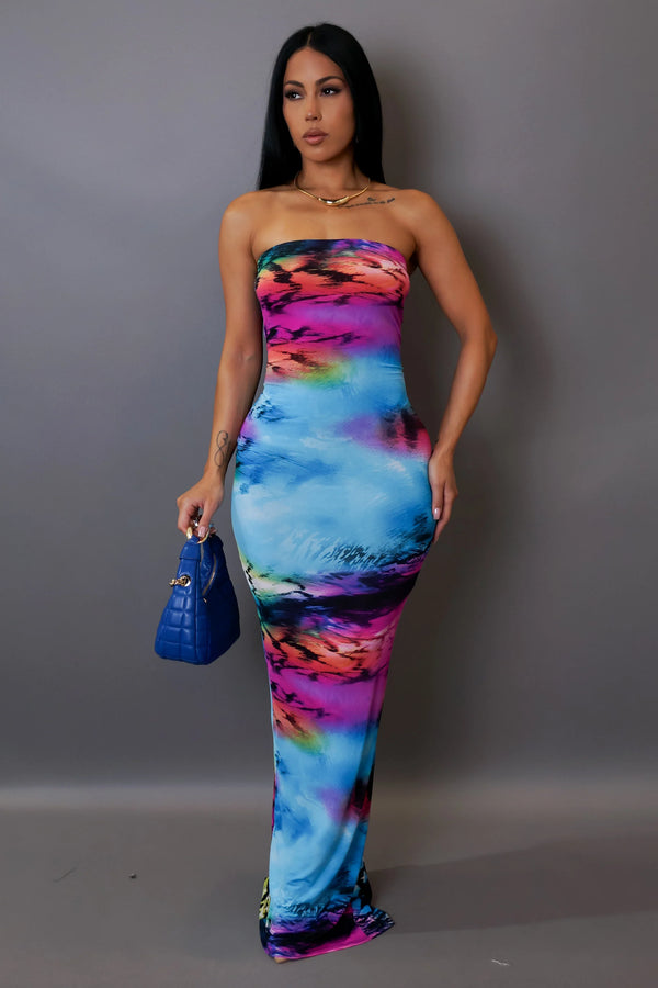 Vegas nights Maxi - Purple